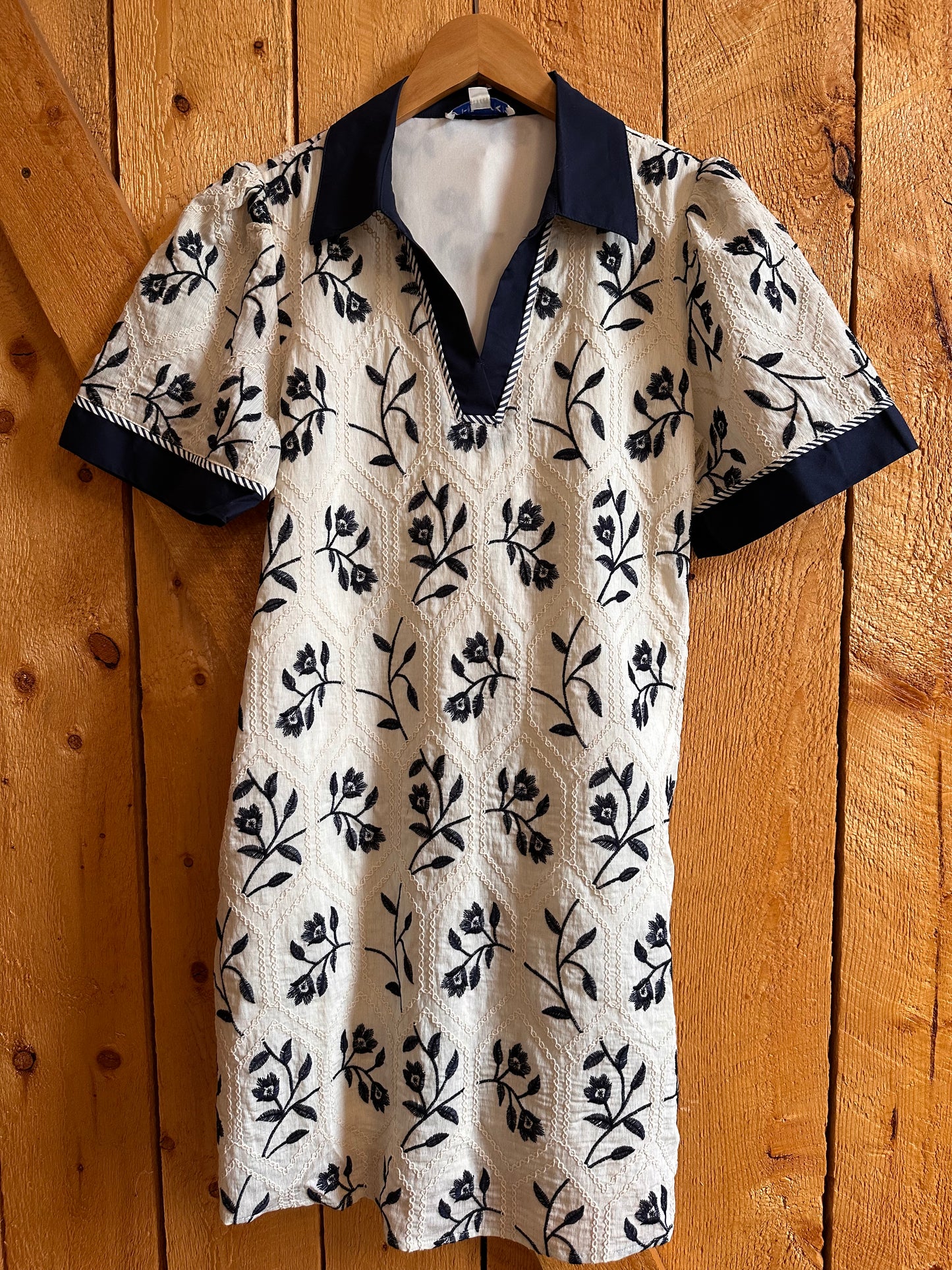 Mada Short Sleeve Printed Dress