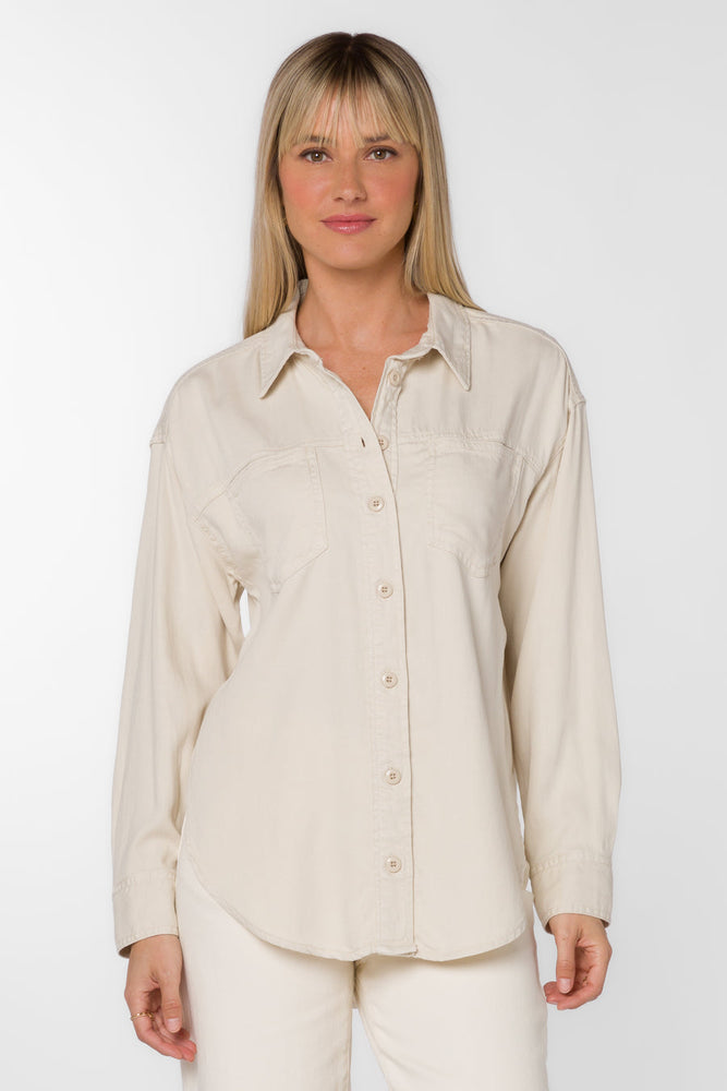 Braxton Relaxed Fit Long Sleeve Button Up Shirt