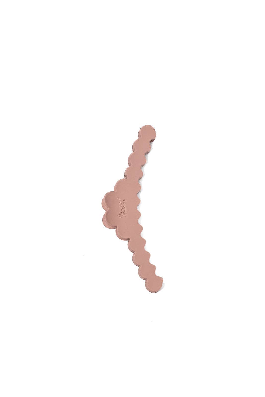 SCALLOPED ORIGINAL HOLD EVERYTHING CLAW: CHAMPAGNE
