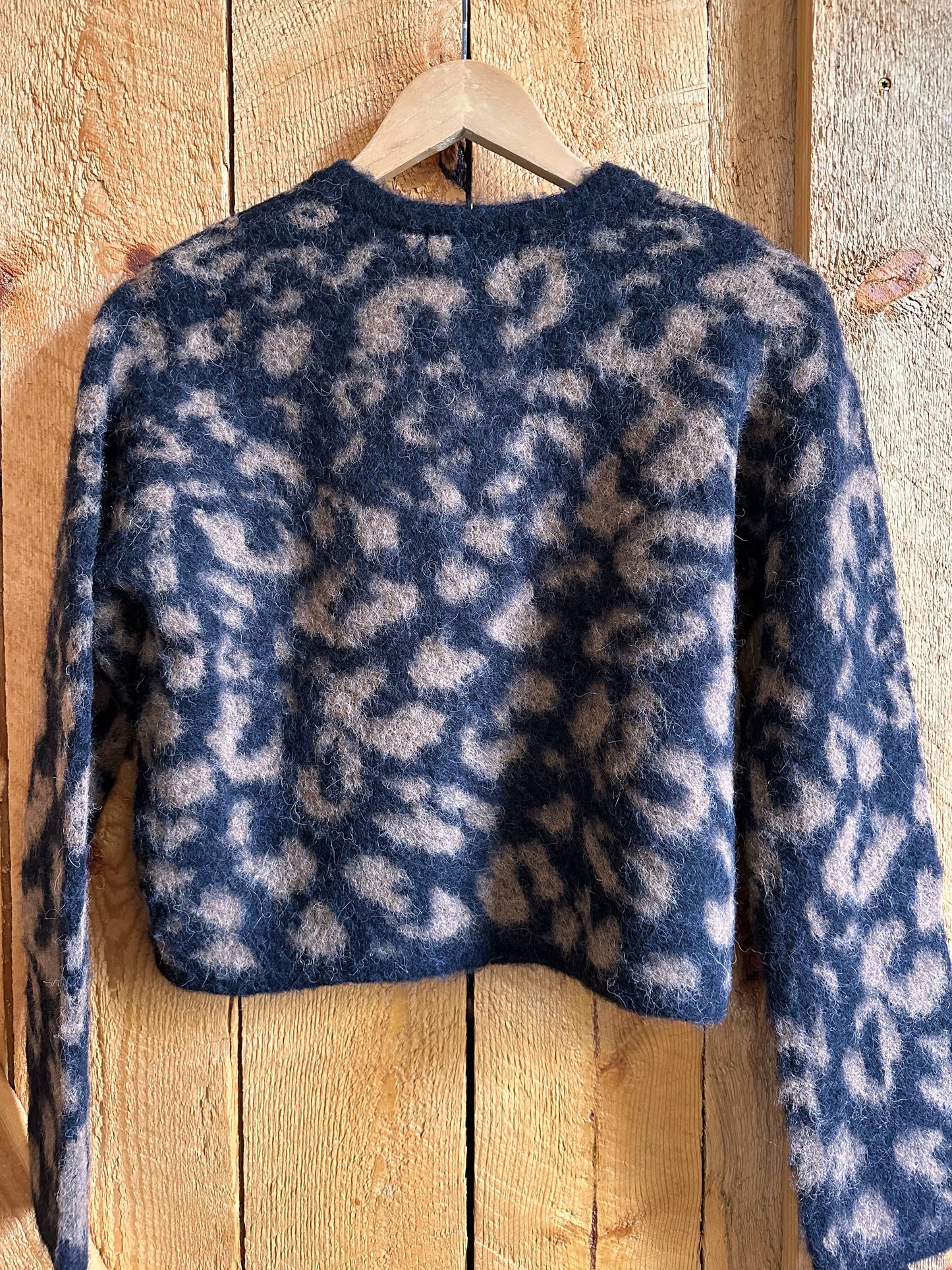 Banksy Leopard Cardigan