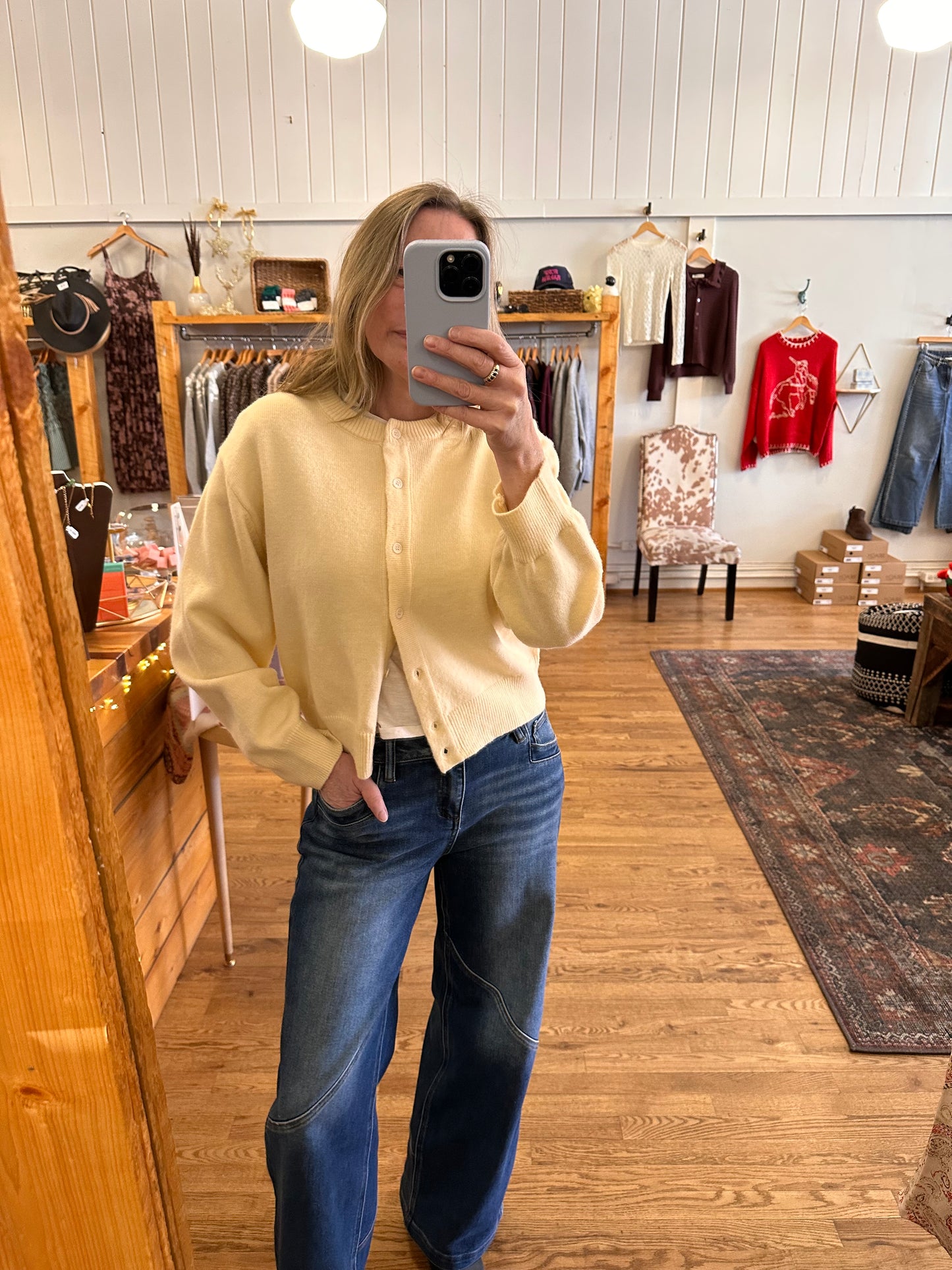 Etta Cardigan/Yellow