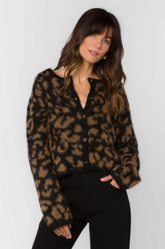 Banksy Leopard Cardigan
