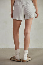 Knit Drawstring Shorts