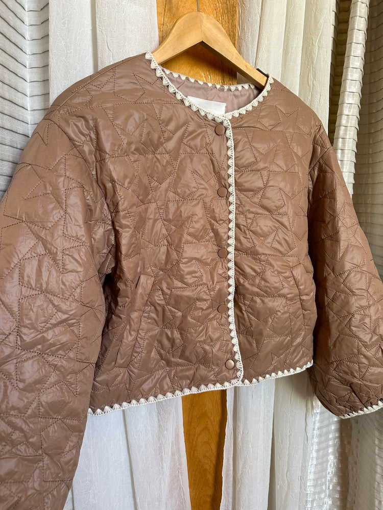 Star Quilted Puffy Jacket