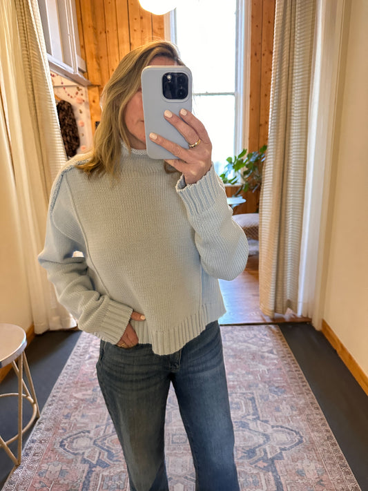 Lennon Mock Neck Sweater