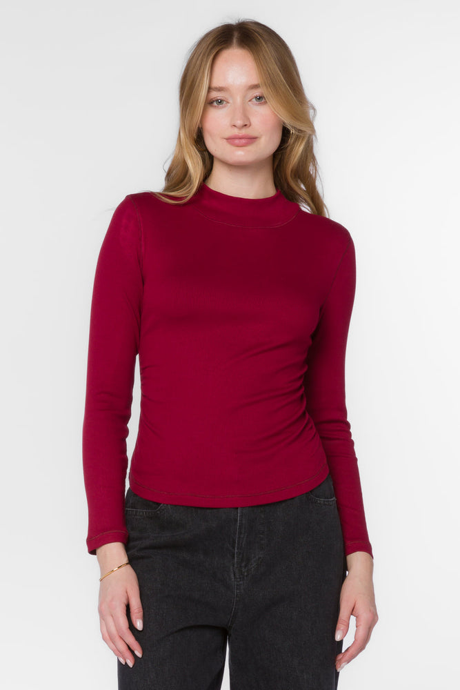 Kamari Mock Long sleeve Top