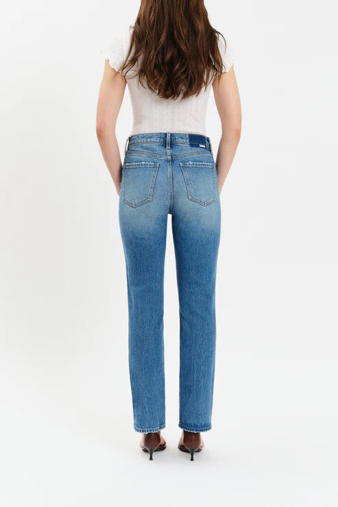 Smarty Pants High Rise Slim Straight Denim