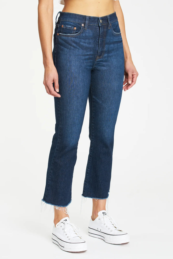 Shy girl Crop Flare Jeans