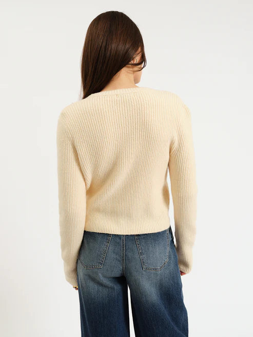 Muse Embellished Crewneck Cardigan