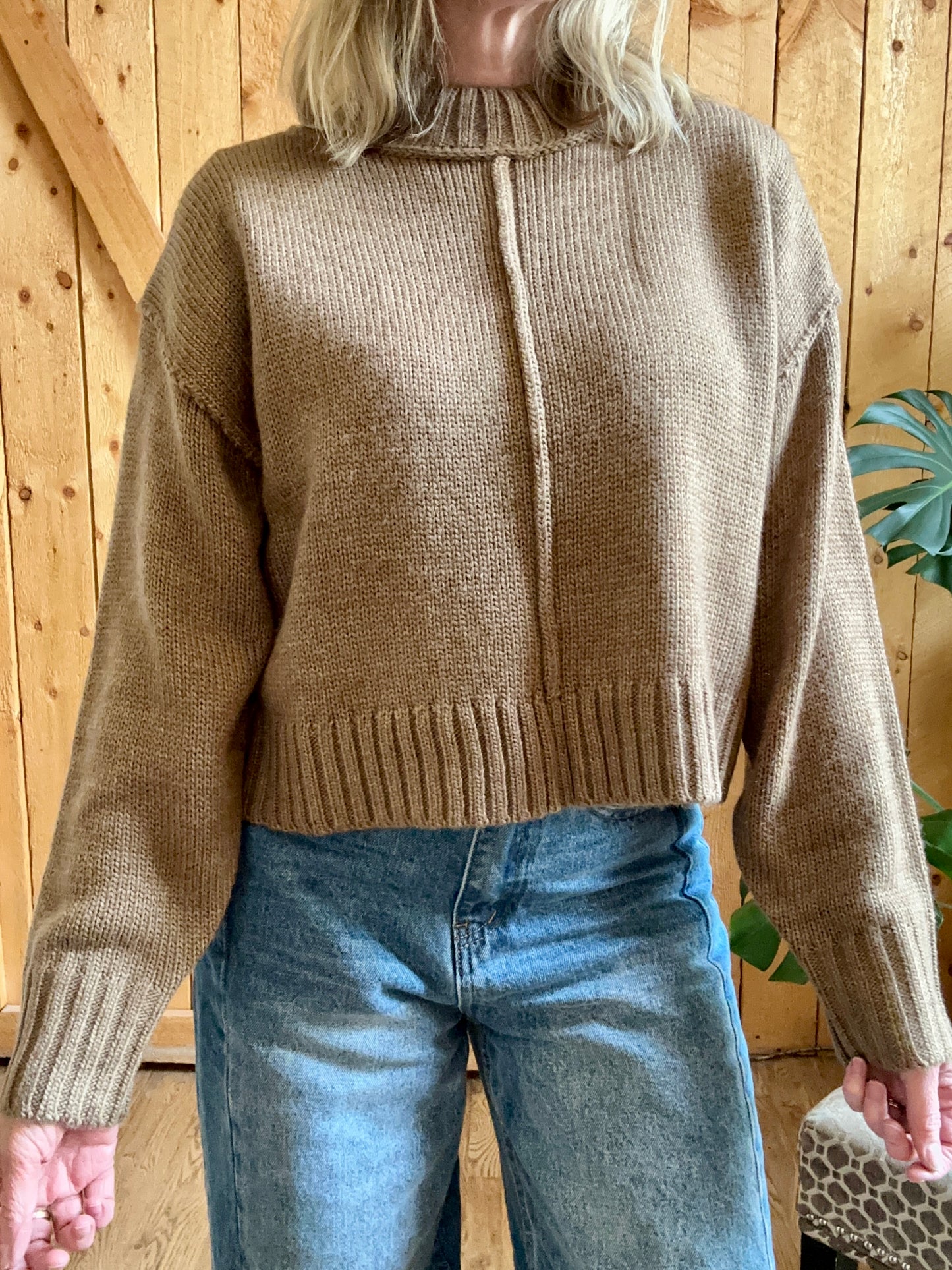 Tori Mock Neck Sweater