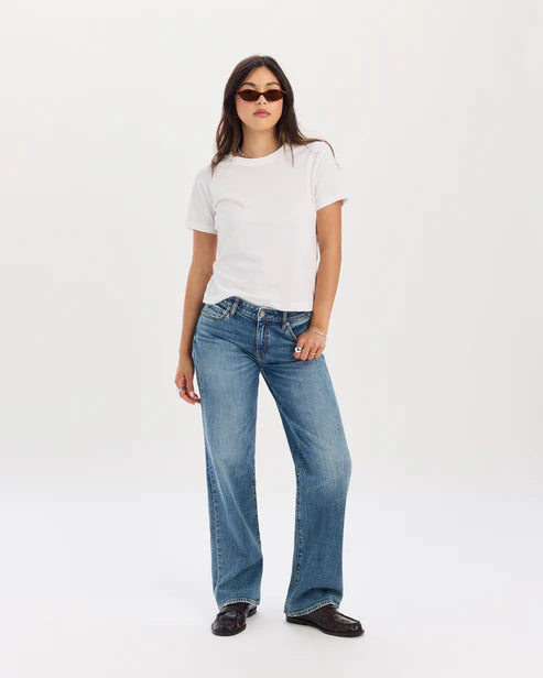 Tanya Low Rise Straight Leg Denim