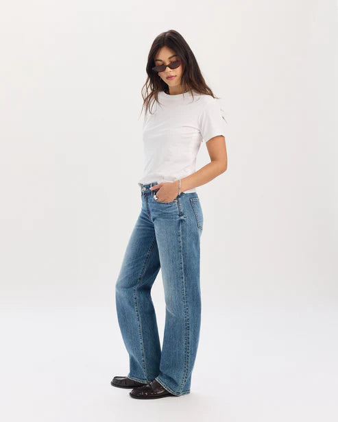 Tanya Low Rise Straight Leg Denim