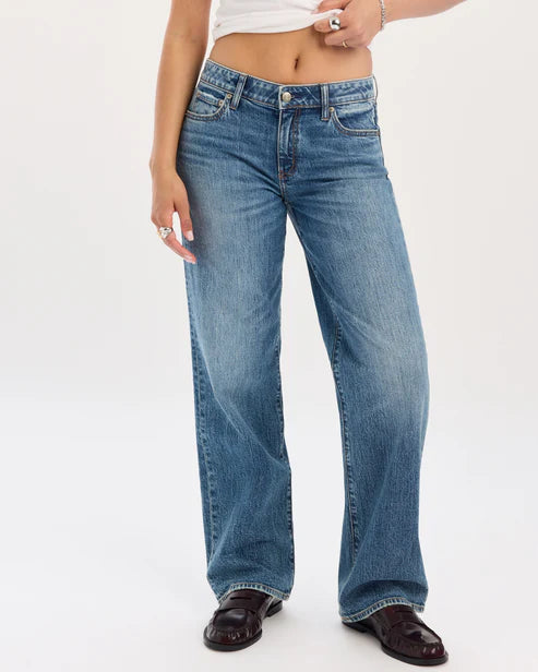 Tanya Low Rise Straight Leg Denim