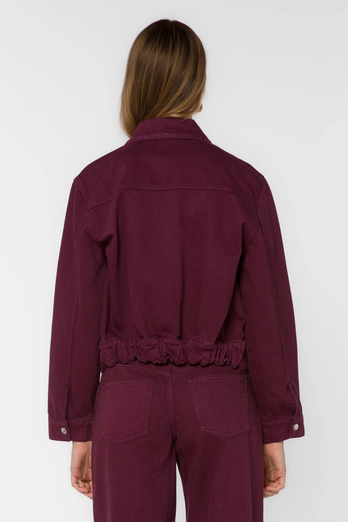 Delphia Jacket/Plum