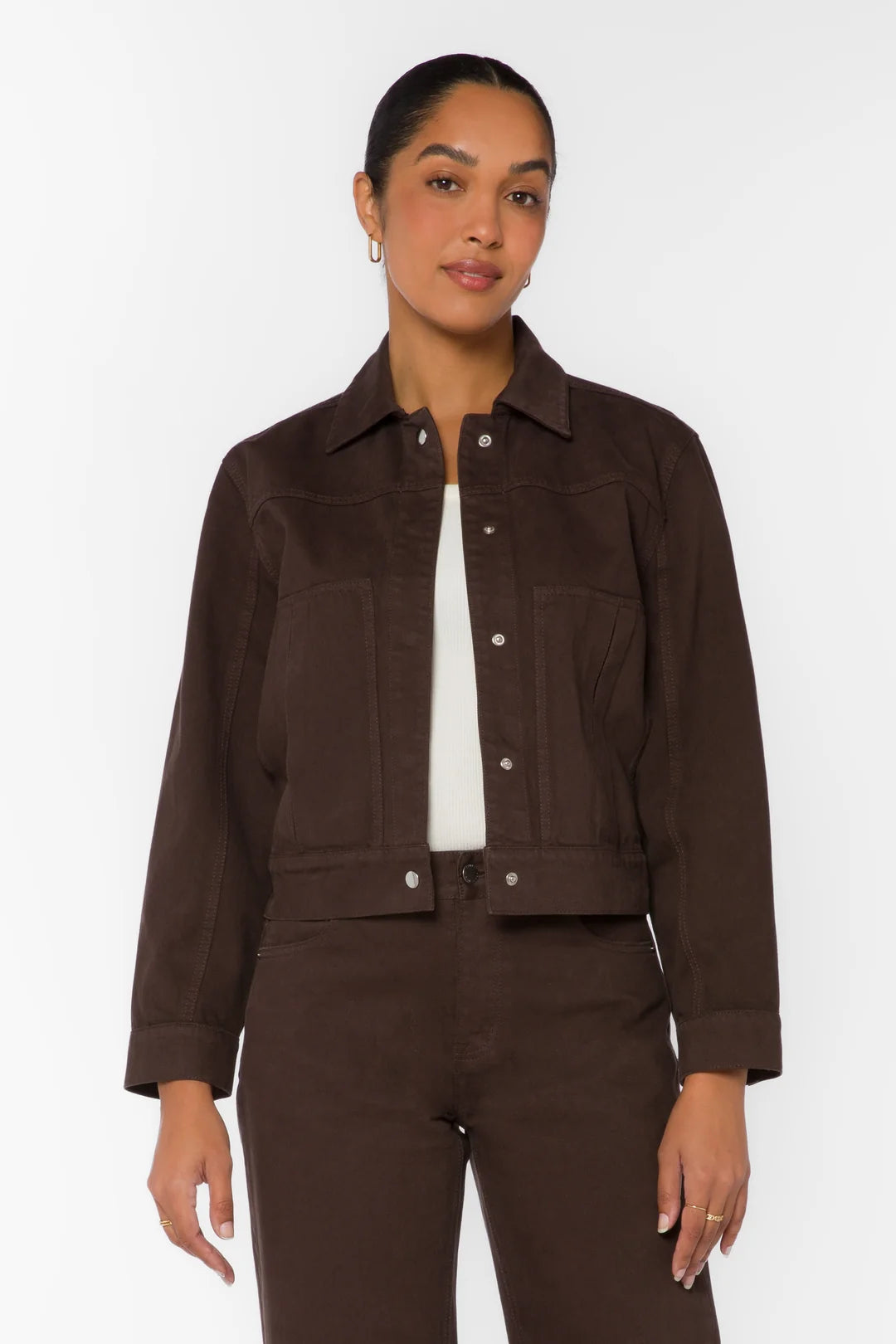 Delphia Jacket/Brown