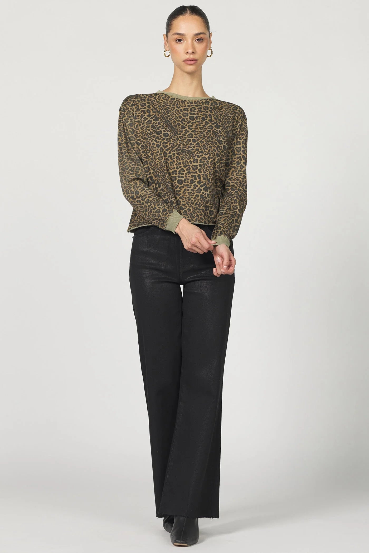 Victoria Animal Print Top