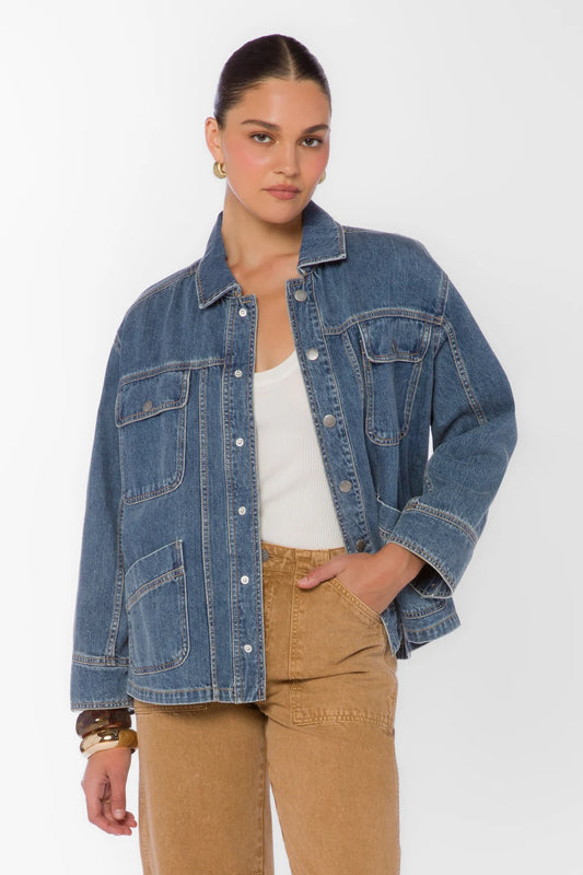 Dominic Blue Denim Jacket