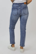 Blaire high Rise Ankle Slim Straight Jean