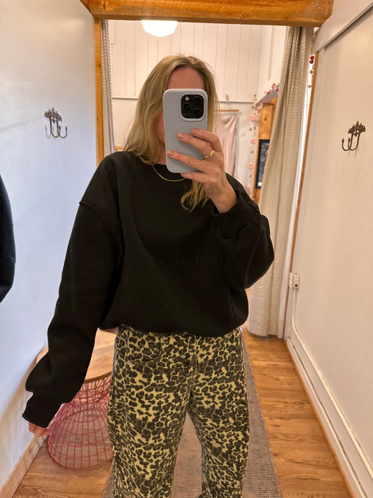 Gianna Oversized Crew Neck Sweatshirt