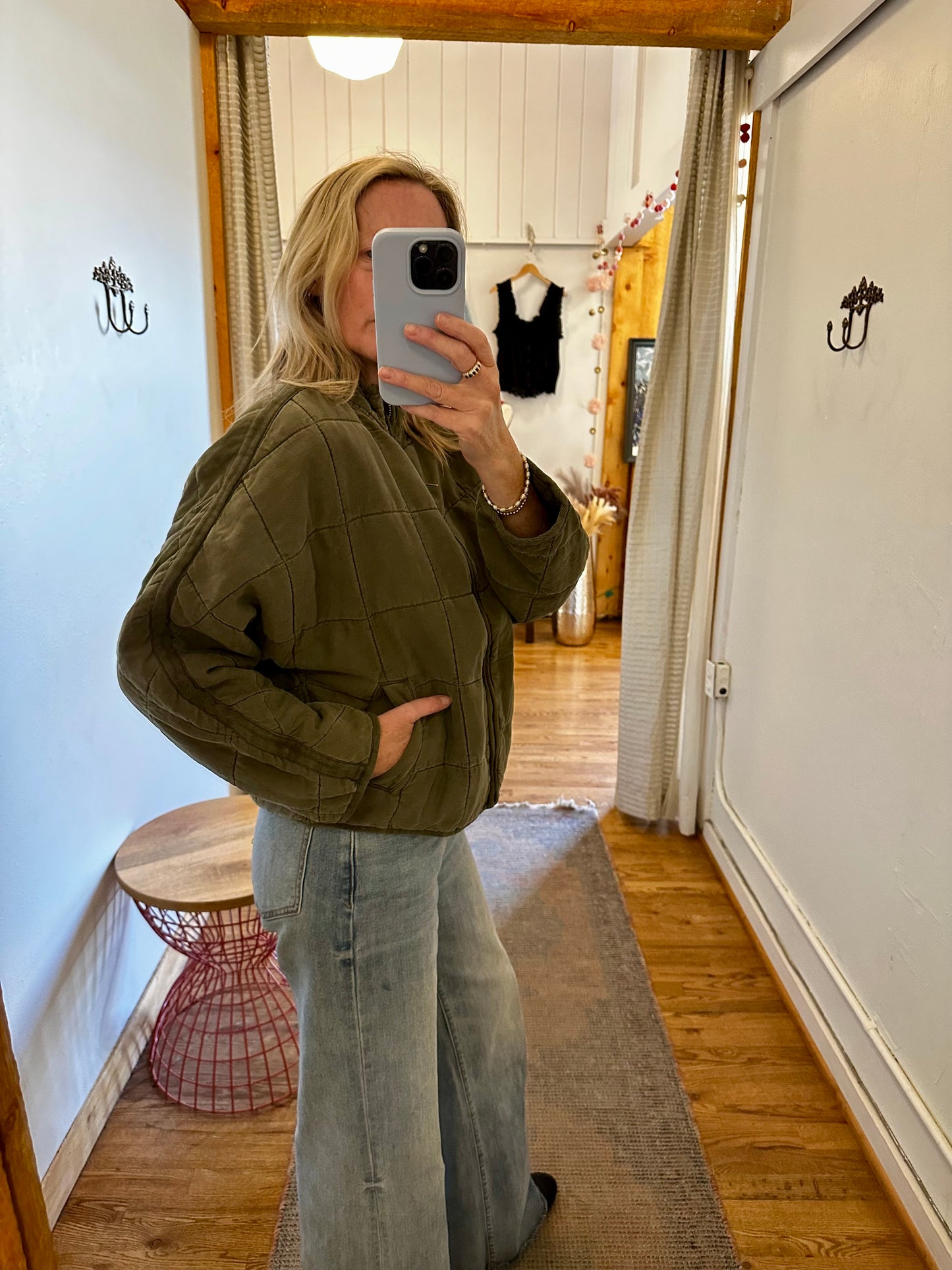 Toby Quilted Jacket/Olive