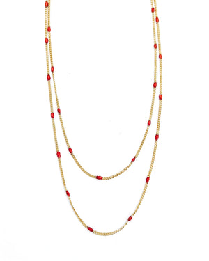 
            
                Load image into Gallery viewer, Lucinda Double Layered Necklace
            
        