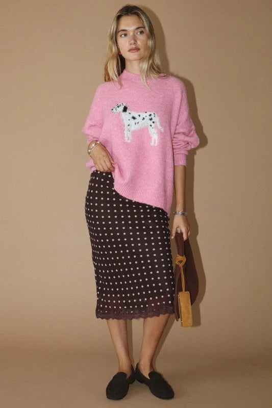 Dottie Dalmatian sweater