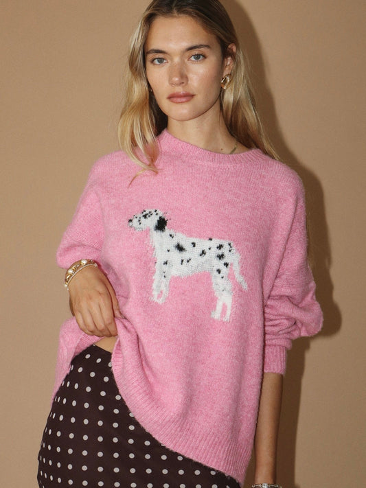 Dottie Dalmatian sweater