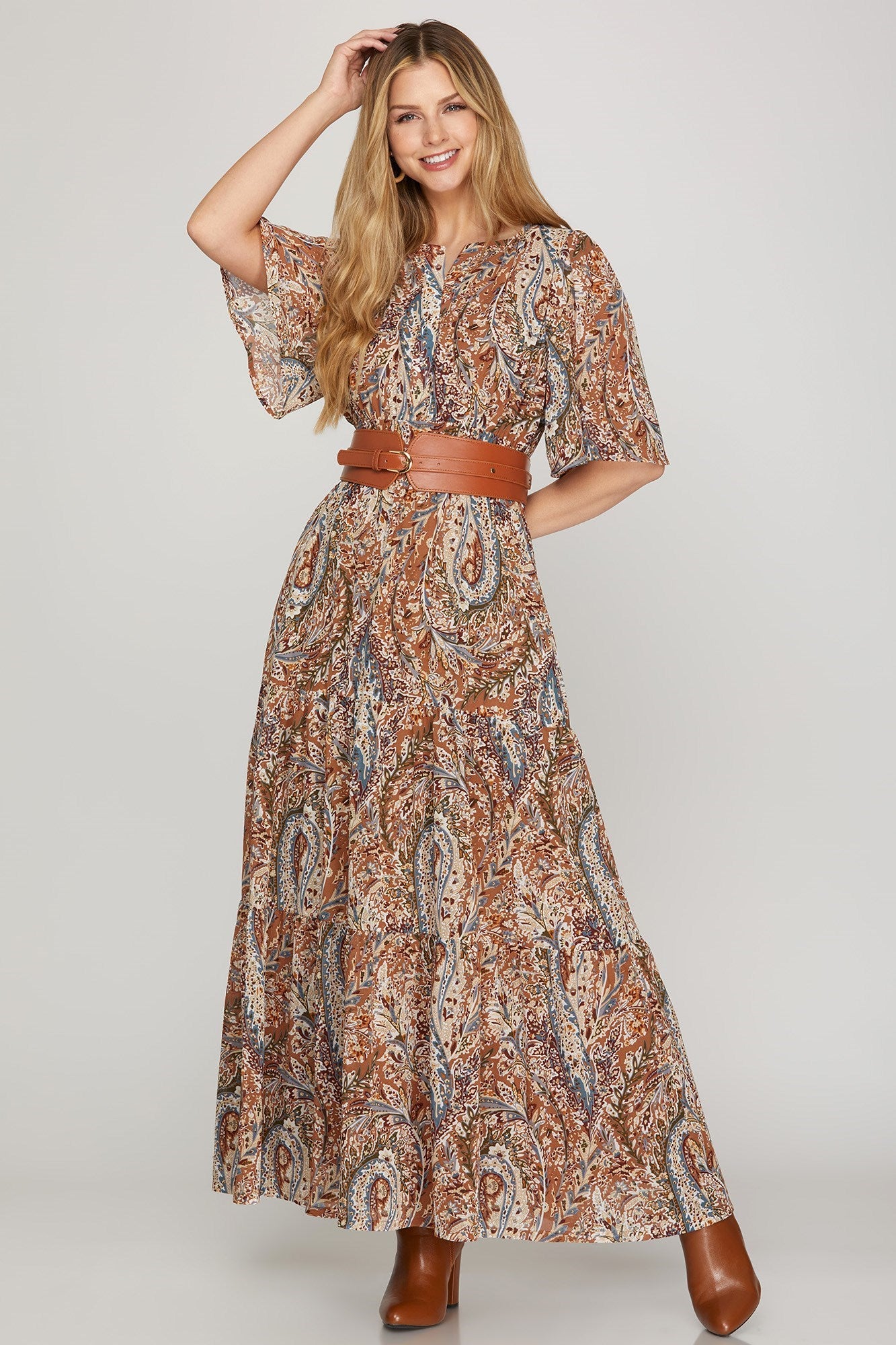 Audrey Tiered Maxi Dress