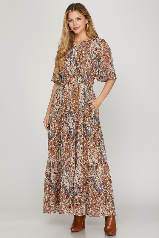 Audrey Tiered Maxi Dress