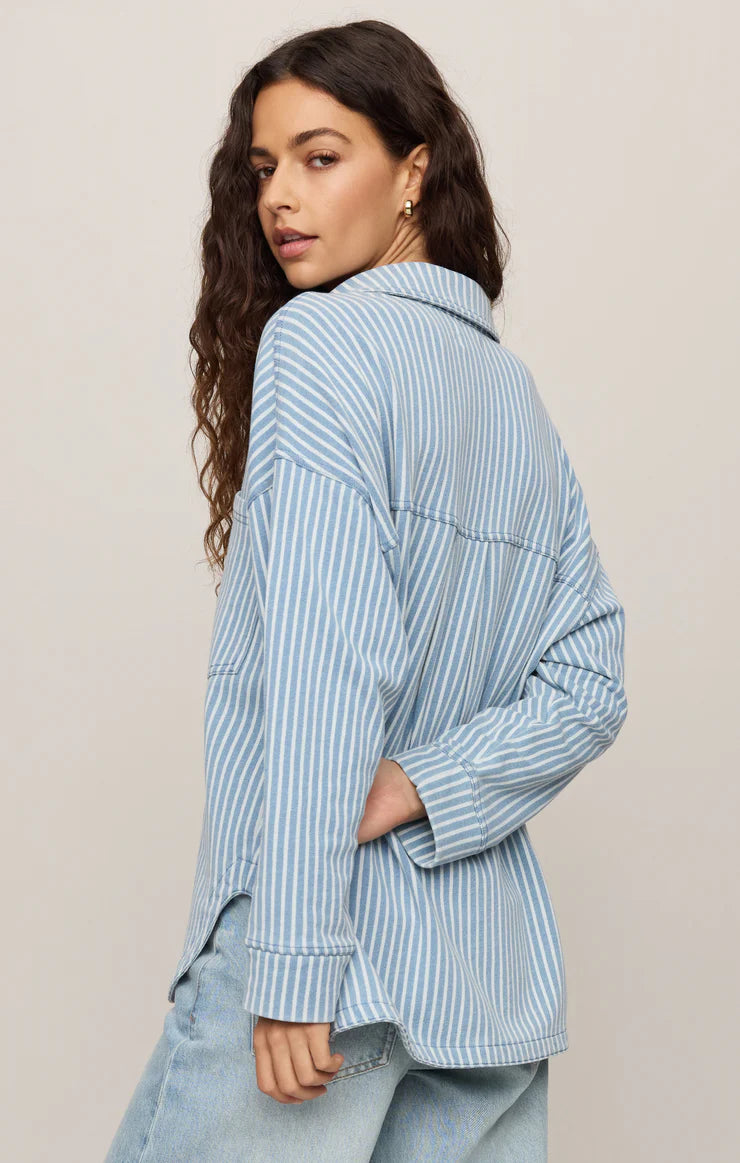 All Day Knit Stripe Jacket