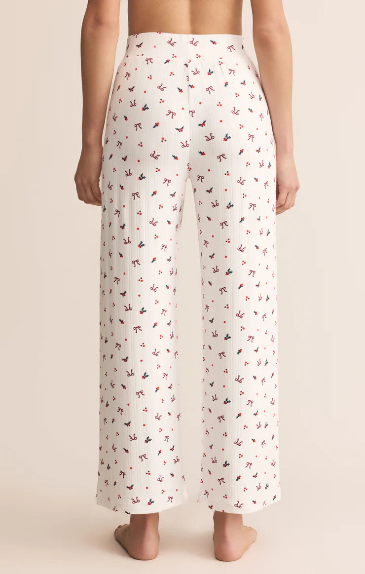 Luxe Holly Pointelle Lounge Pant