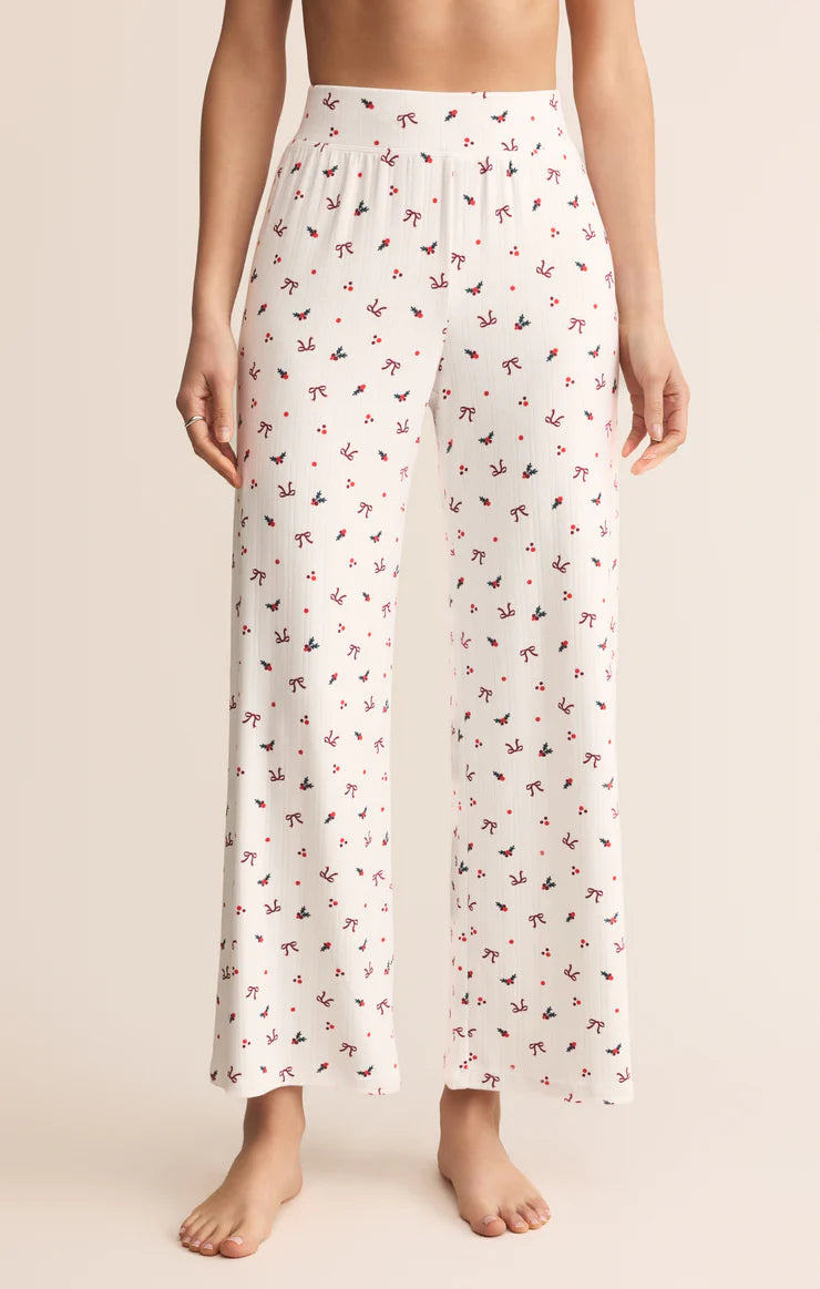 Luxe Holly Pointelle Lounge Pant