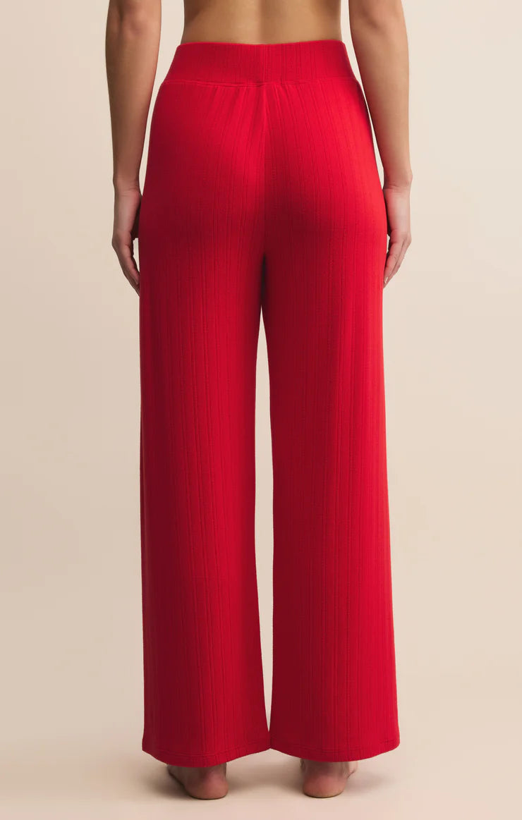 Holly Luxe Pointelle Lounge Pant