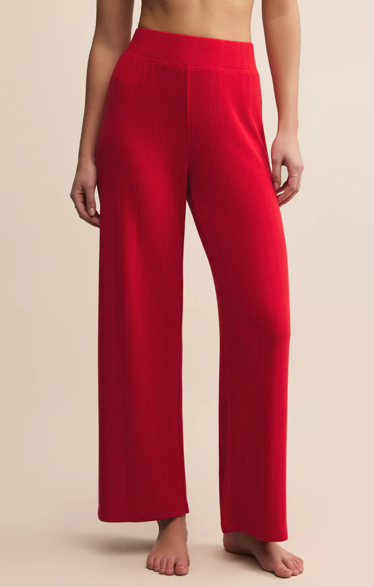 Holly Luxe Pointelle Lounge Pant