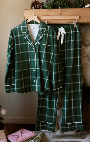 Dreamer Plaid Pajama Set