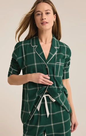 Dreamer Plaid Pajama Set