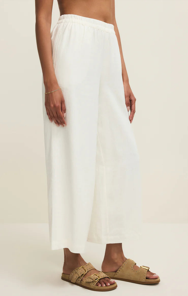 Scout Linen Pant/White