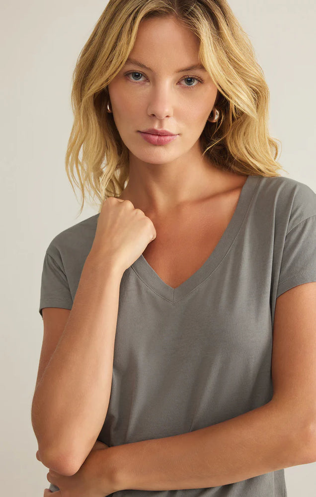 Modern V neck Tee