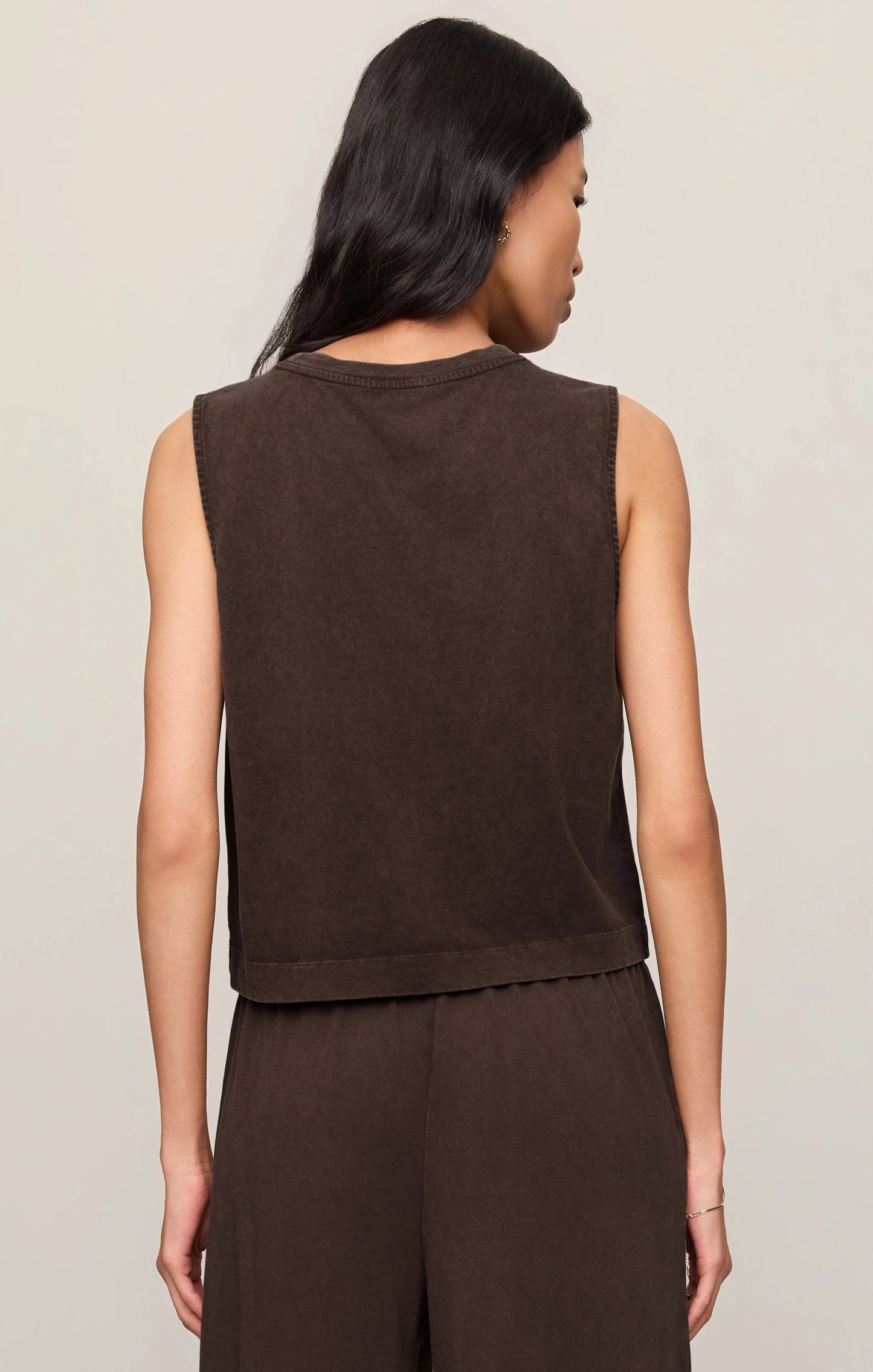 Sloane Cotton Jersey Tank Top