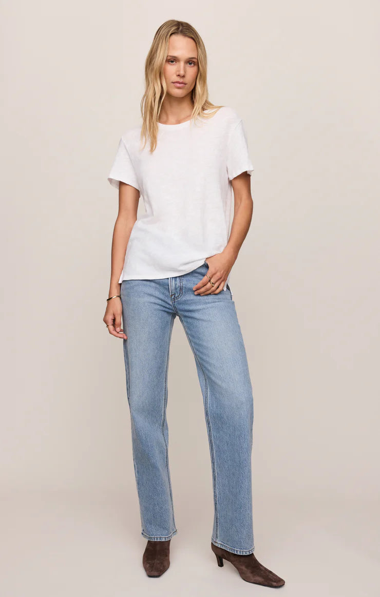 Foundation Slub Tee-White