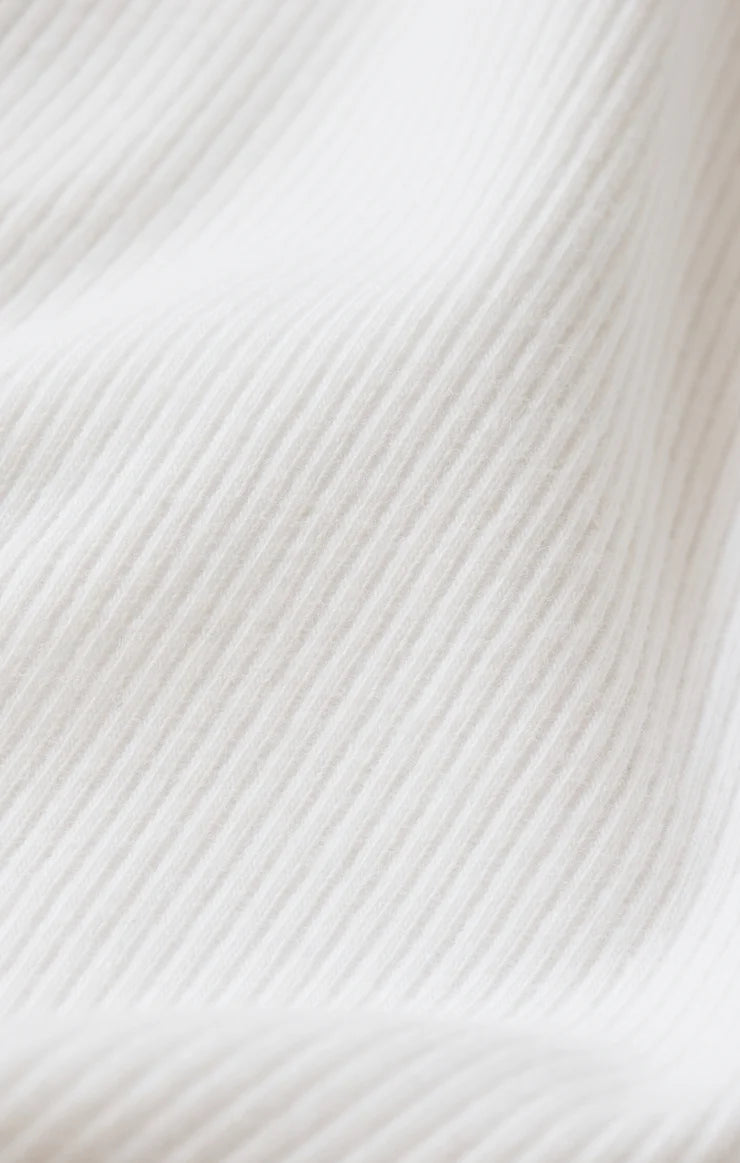 Clarke Rib Tank-White