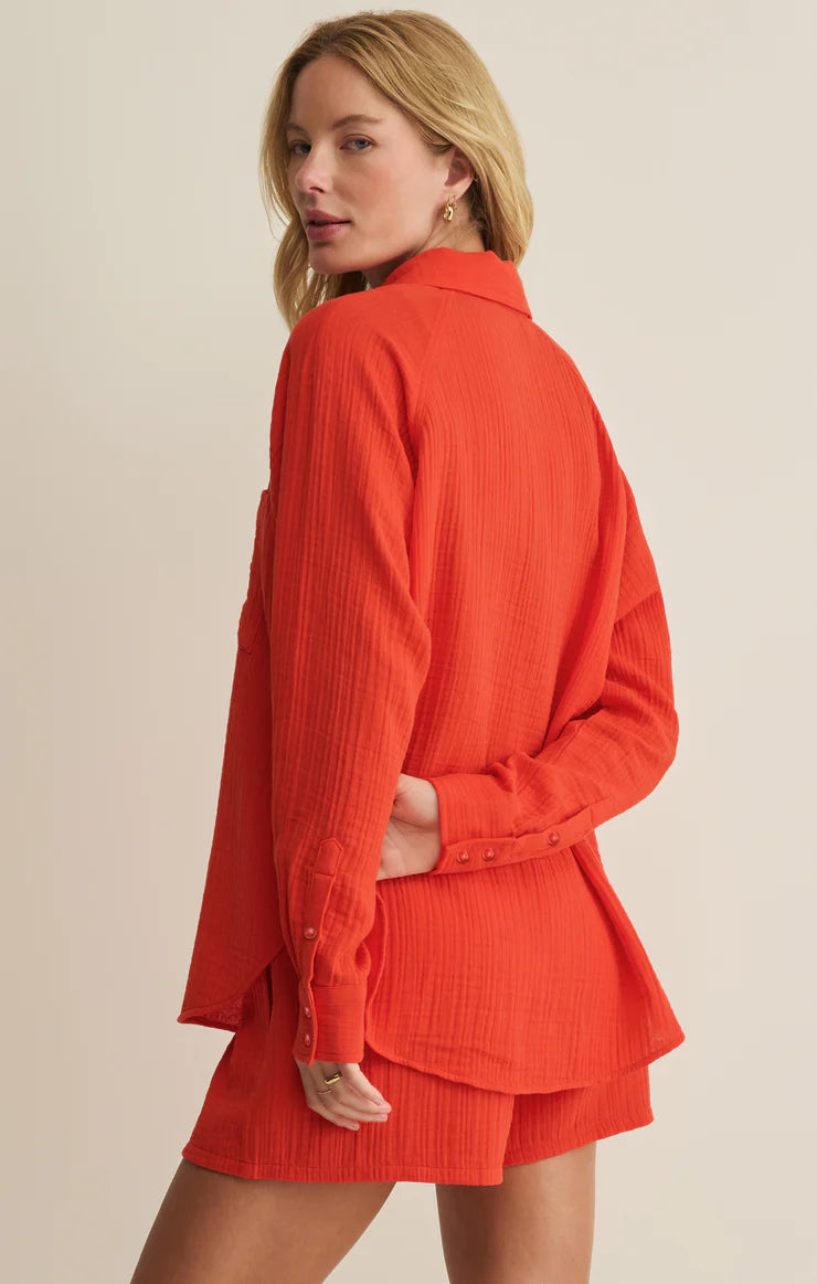 The Perfect Airy Gauze Top