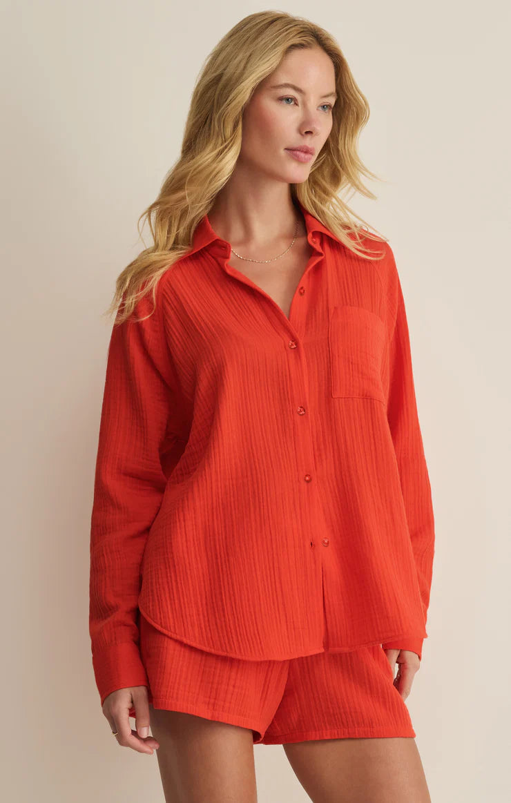 The Perfect Airy Gauze Top