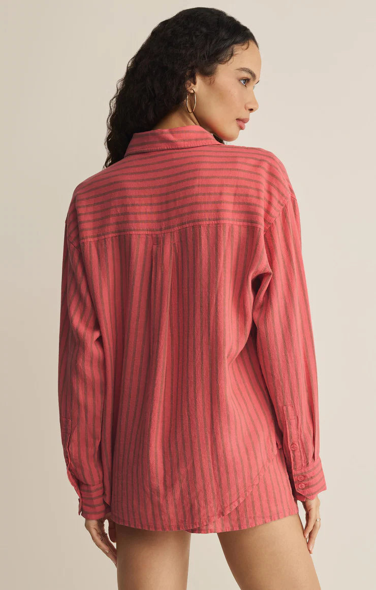 The Perfect Striped Button Up/Gelato