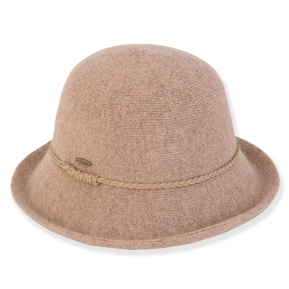 Noel Soft Wool Up Brim Hat