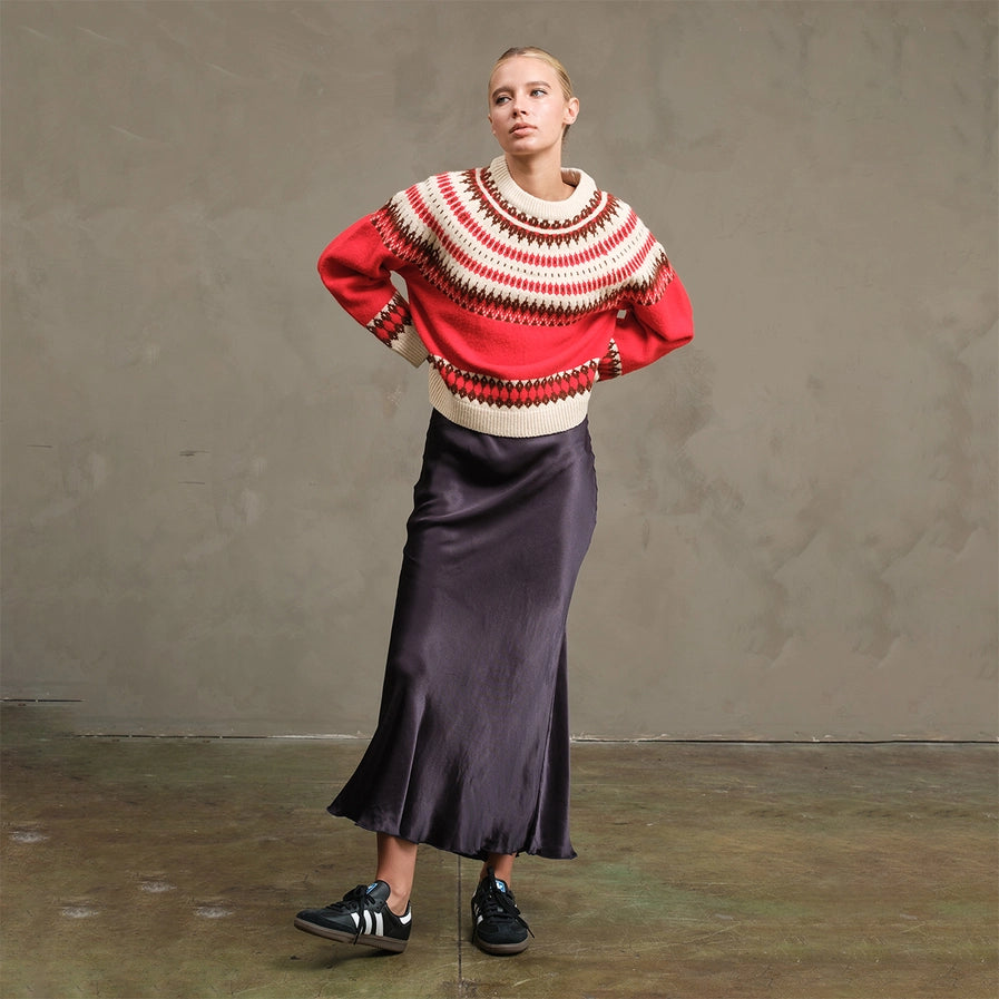 Pheobe Nordic Pattern Sweater
