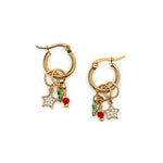 Candi Holiday Christmas Charm Earrings