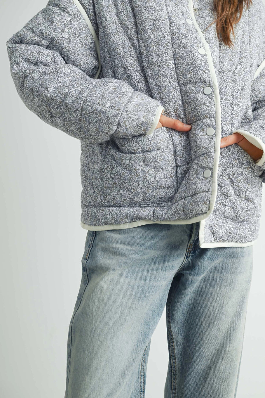 River Floral Quilted Jacket