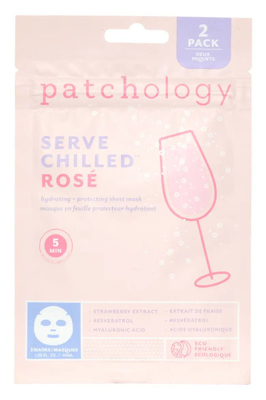 Serve Chilled Rose Hydrating Sheet Masks - 2 pack