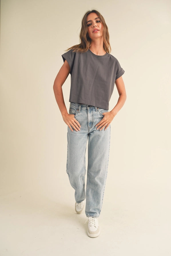 Rae Cuffed Tee Shirt